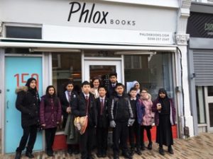 George Mitchell Book shop visit