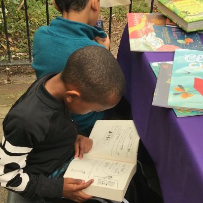 Boys reading