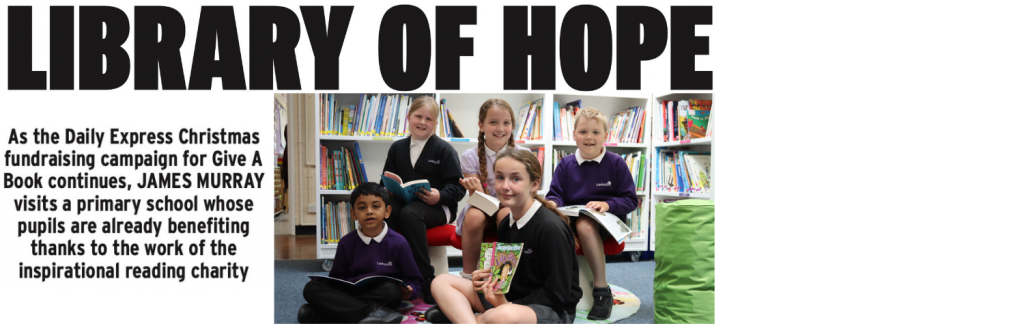 "Library of Hope" - A Give a Book Library