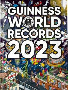 Book cover: Guinness World Records 2023