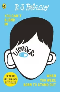 Book cover: Wonder by R. J. Palacio